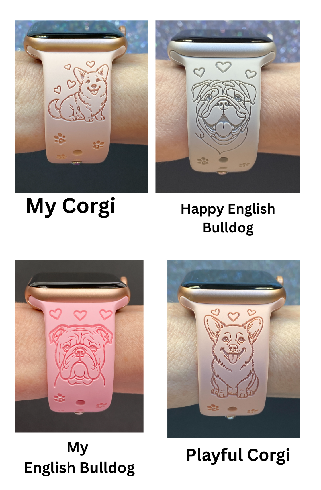 Dog Breed (#5) Fitbit Versa 3/Versa 4/Sense/Sense 2 Watch Band