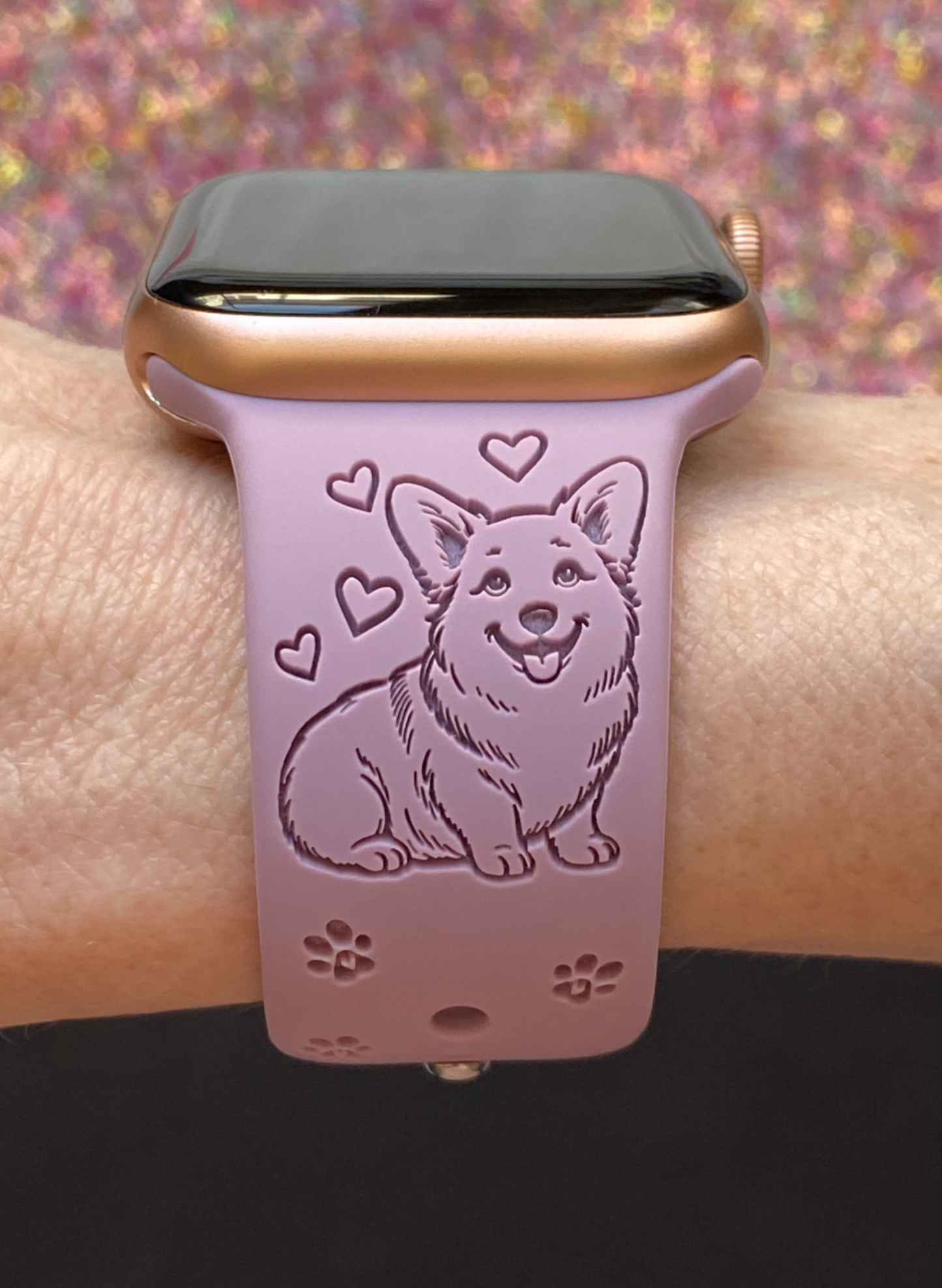 Short Tail Corgi Dog Watch Band For Apple Watch