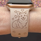 Short Tail Corgi Dog Watch Band For Apple Watch