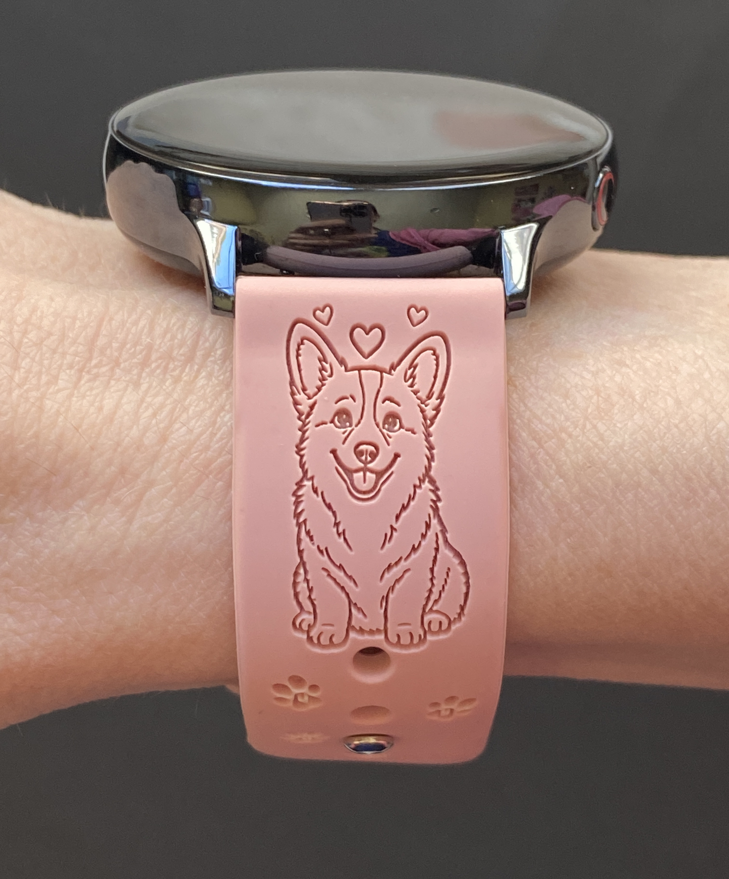 My Pet Corgi 20mm Samsung Galaxy Watch Band