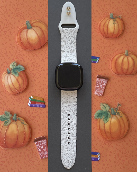 Cozy Fall Fitbit Versa 3/Versa 4/Sense/Sense 2 Watch Band