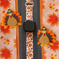 Cozy Turkey Bows Fitbit Versa 3/Versa 4/Sense/Sense 2 Watch Band