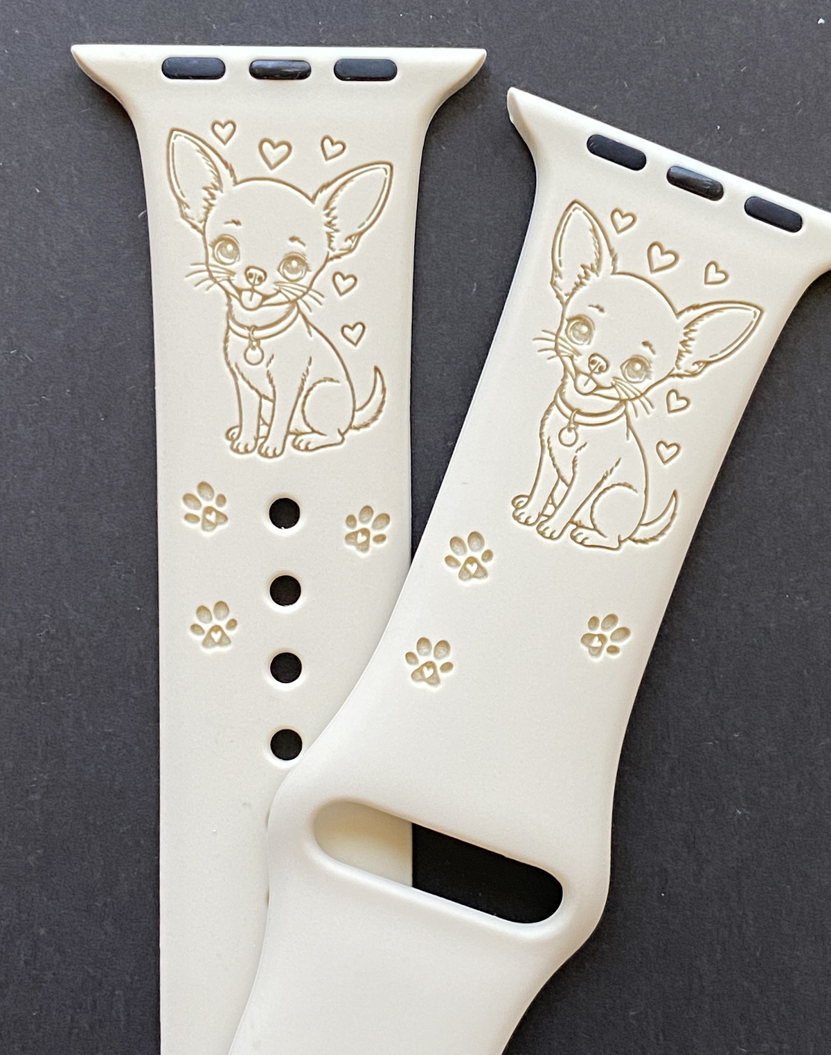 Happy Chihuahua Dog Watch Band For Apple Watch