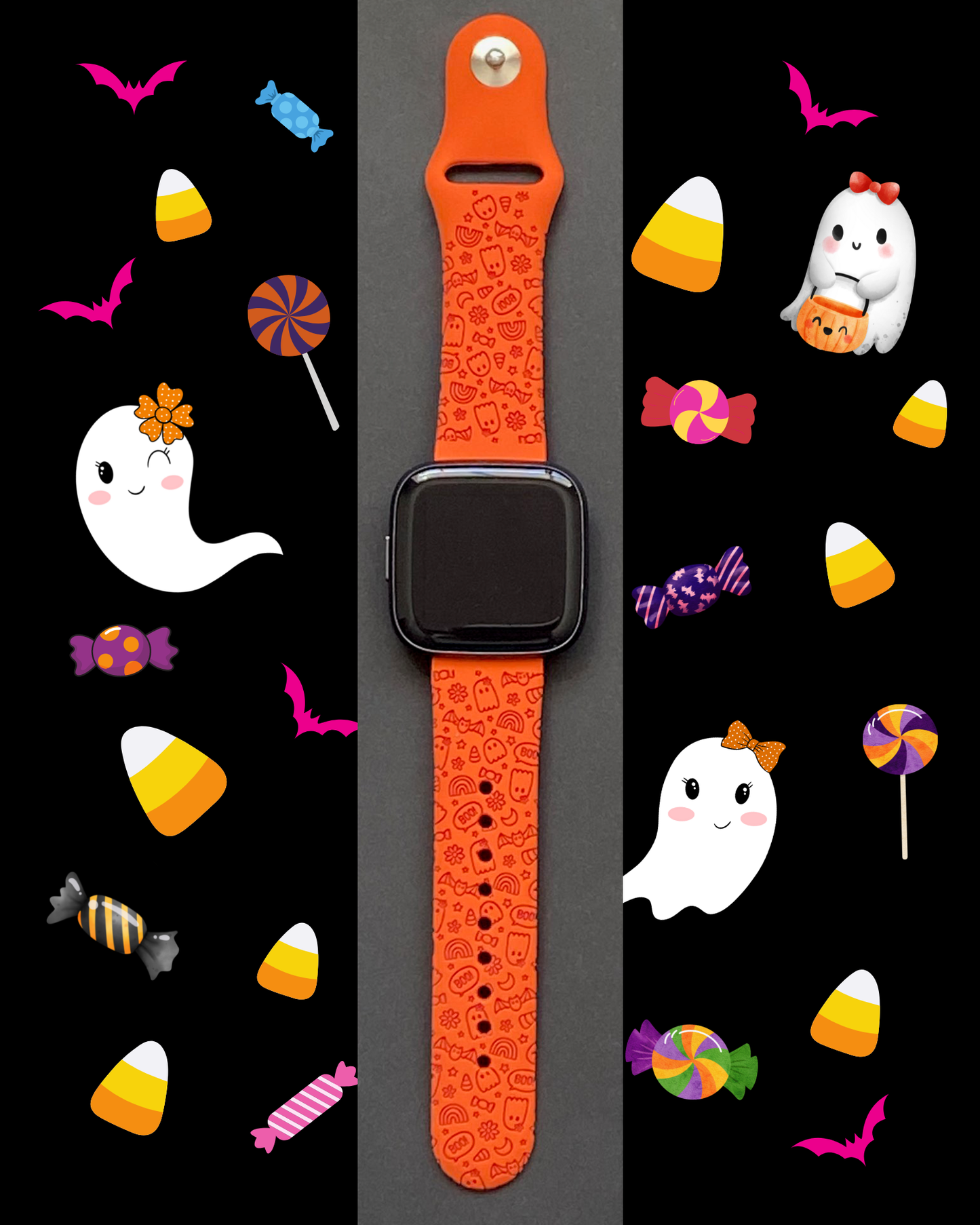 Cute Halloween Fitbit Versa 1/2 Watch Band