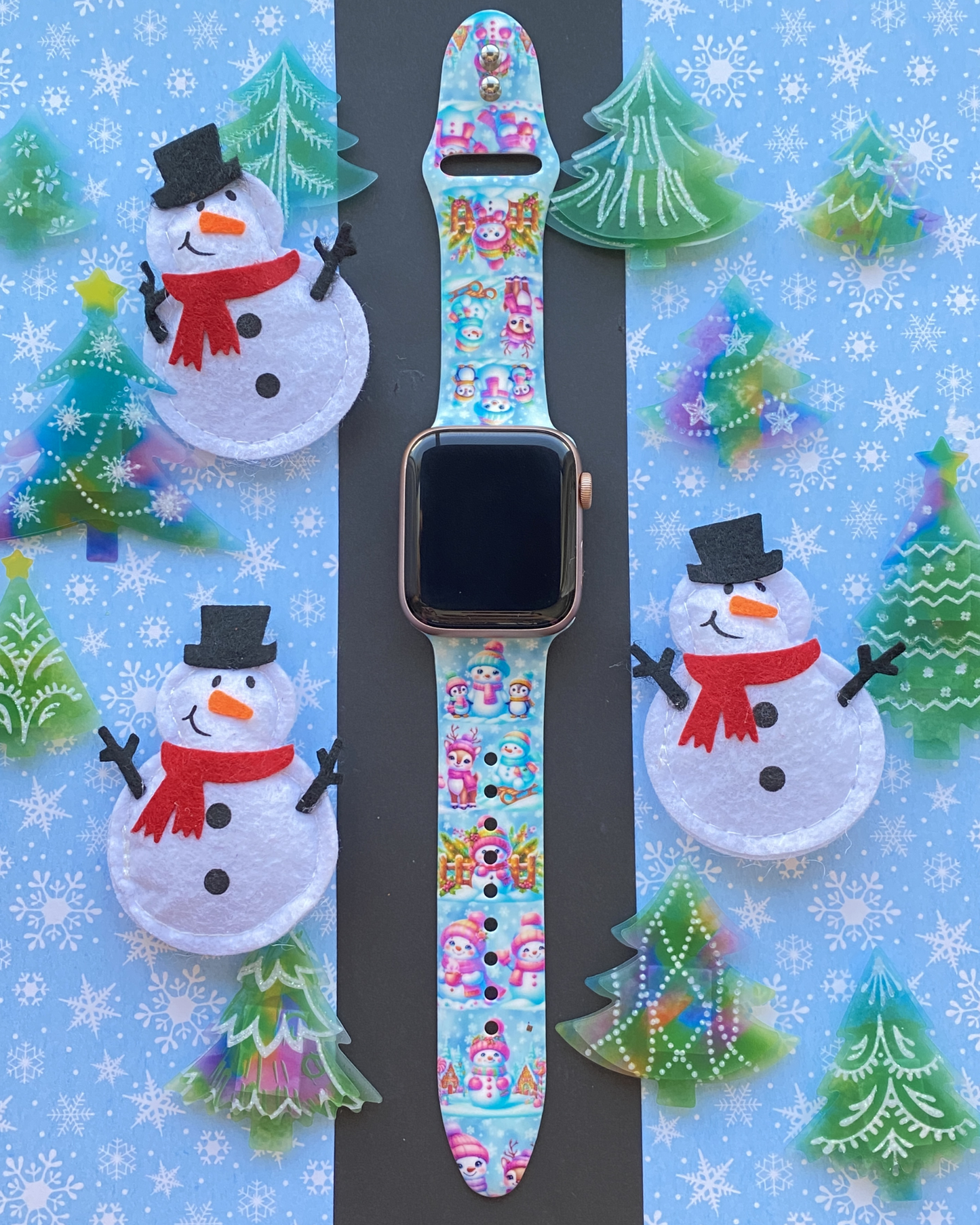Winter Friends Watch Band For Apple Watch