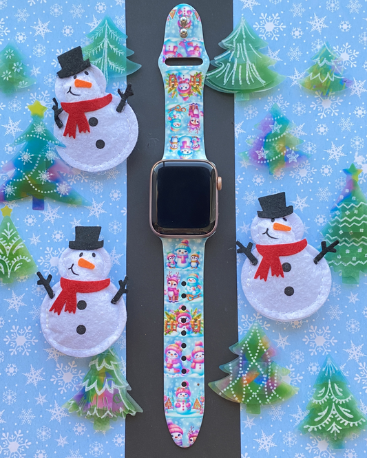 Winter Friends Watch Band For Apple Watch