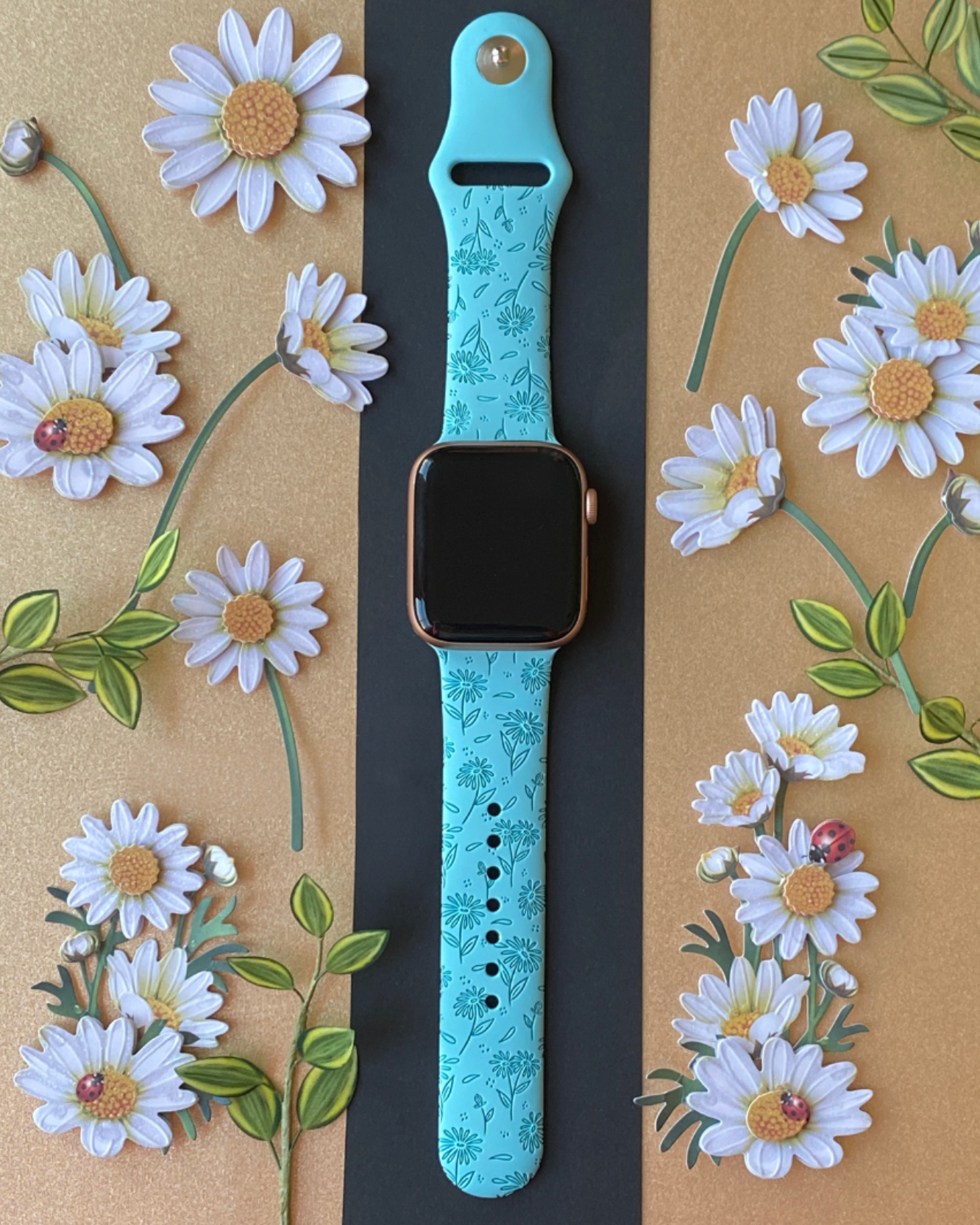 Daisy Blooms Apple Watch Band