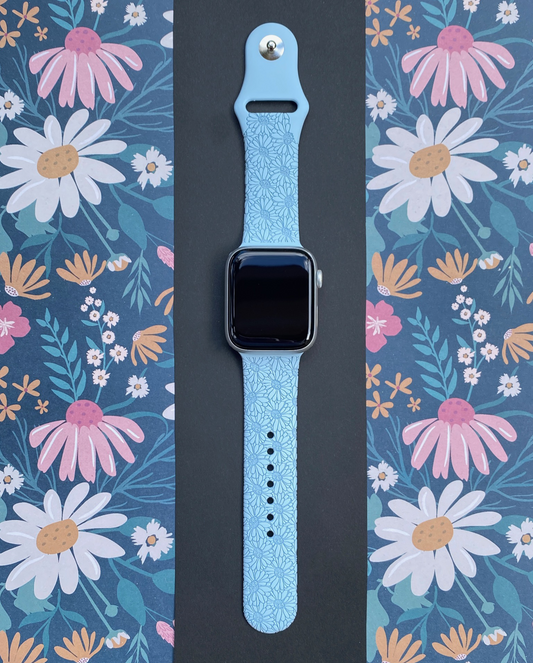 Daisies Floral Apple Watch Band