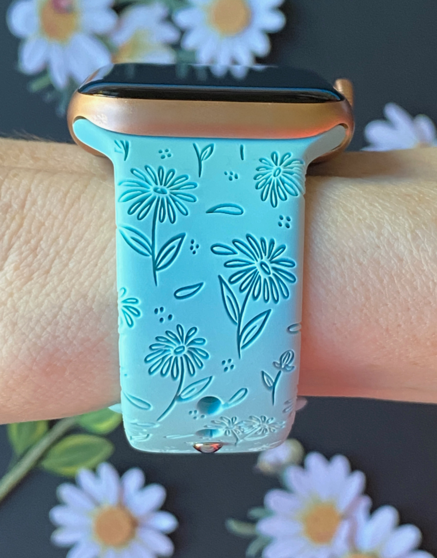 Daisy Blooms Apple Watch Band