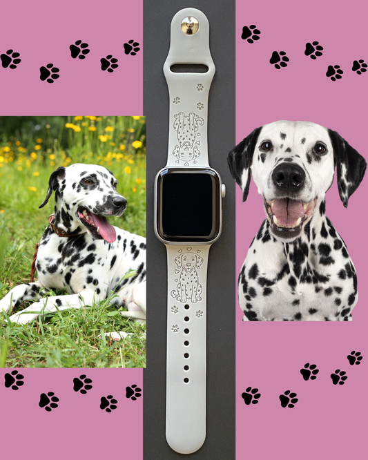 Dalmatian Dog Watch Band For Apple Watch