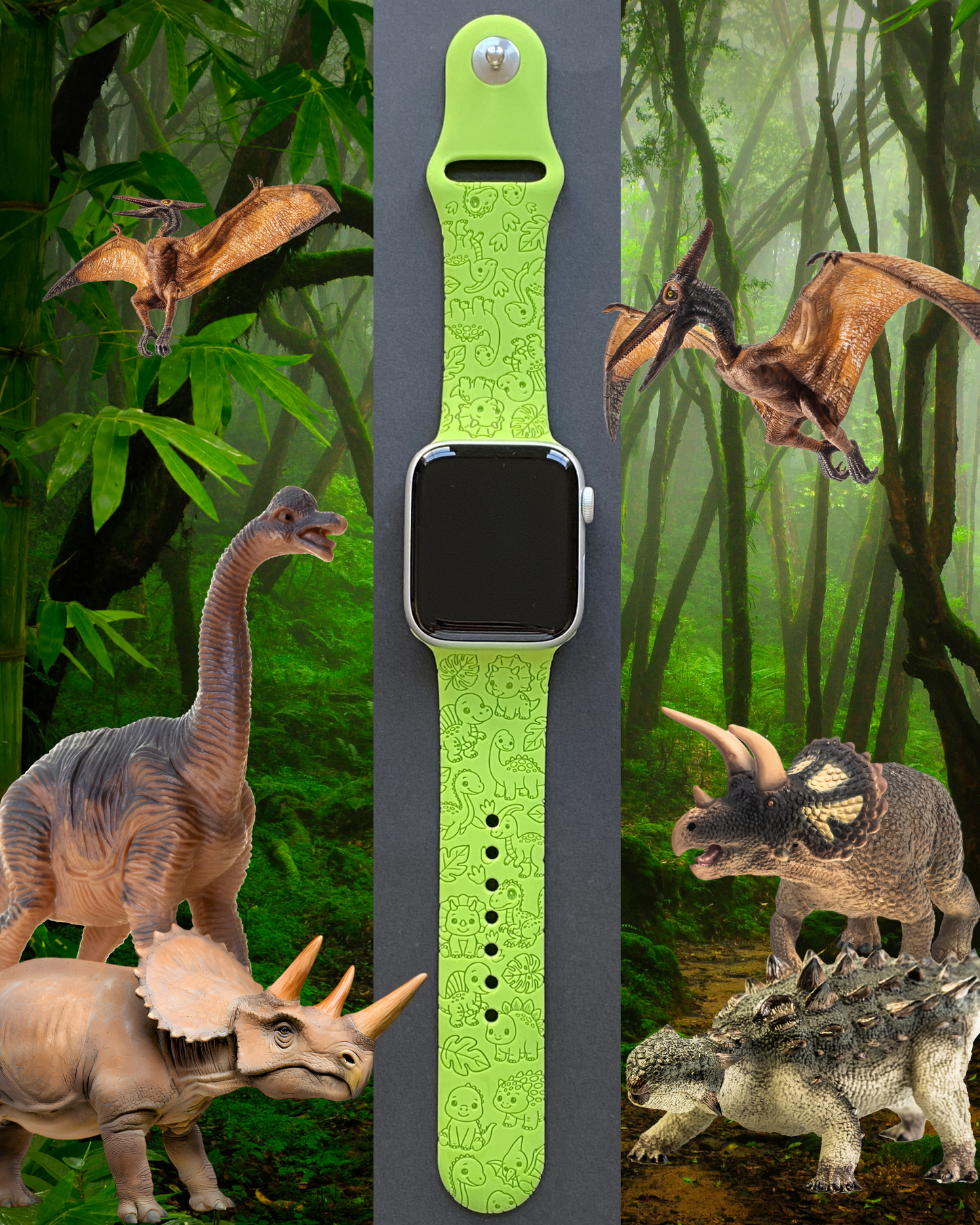 Dinosaur Watch Band For Apple Watch