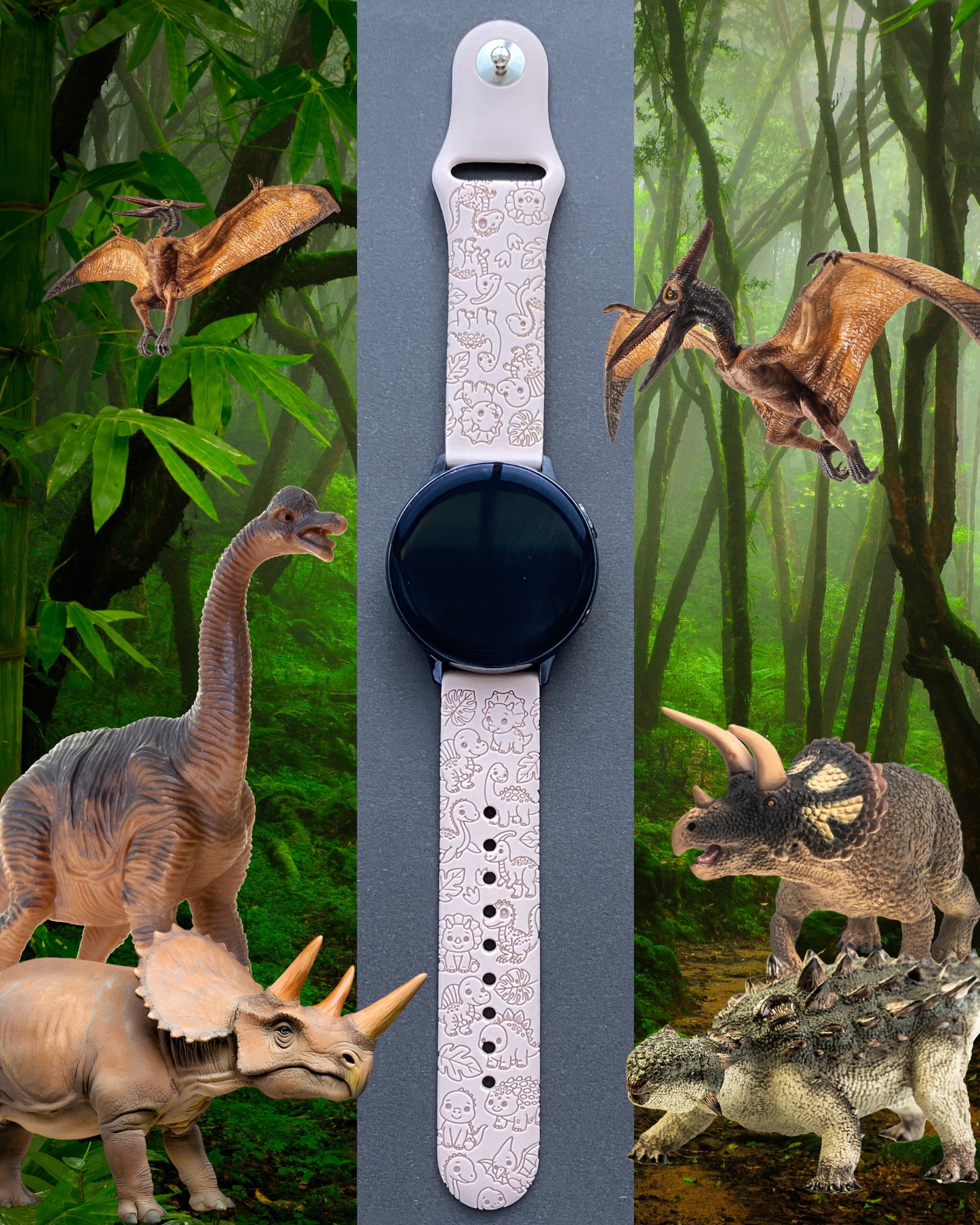 Dinosaur 20mm Samsung Galaxy Watch Band