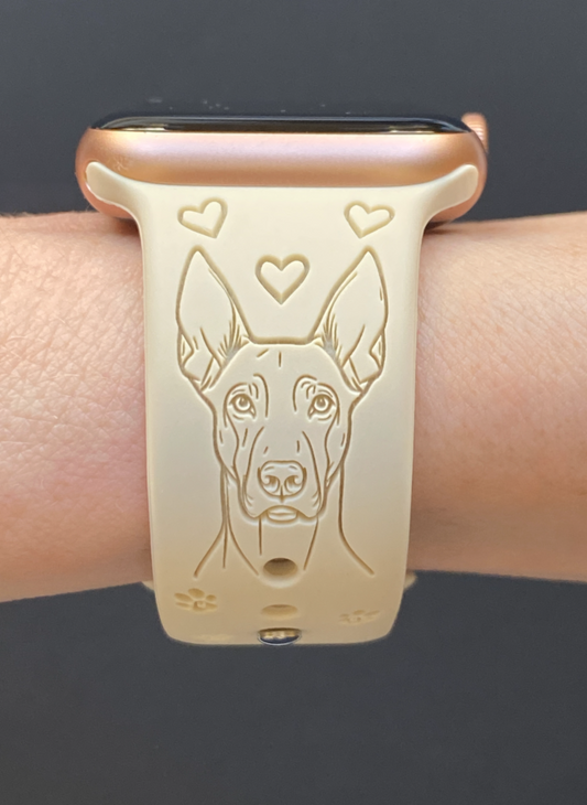 Doberman Dog Watch Band For Apple Watch
