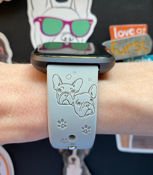 Dog Breed Fitbit Versa 1/2 Watch Band