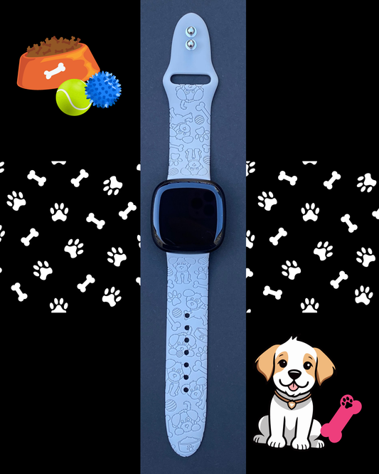 Dog Lover Fitbit Versa 3/Versa 4/Sense/Sense 2 Watch Band