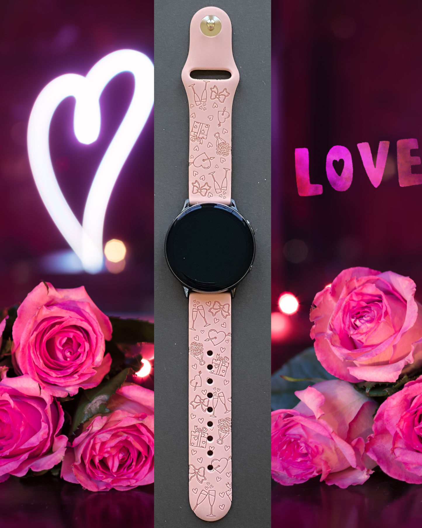 My Valentine 20mm Samsung Galaxy Watch Band