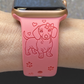 Cute Dachshund With Bow Watch Band For Apple Watch