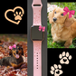 Happy Dachshund with Bow Dog Watch Band For Apple Watch