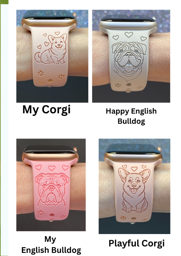 Dog Breed (#3) Fitbit Versa 1/Versa 2 Watch Band