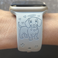 Dachshund Rainbow Bridge Dog Watch Band For Apple Watch