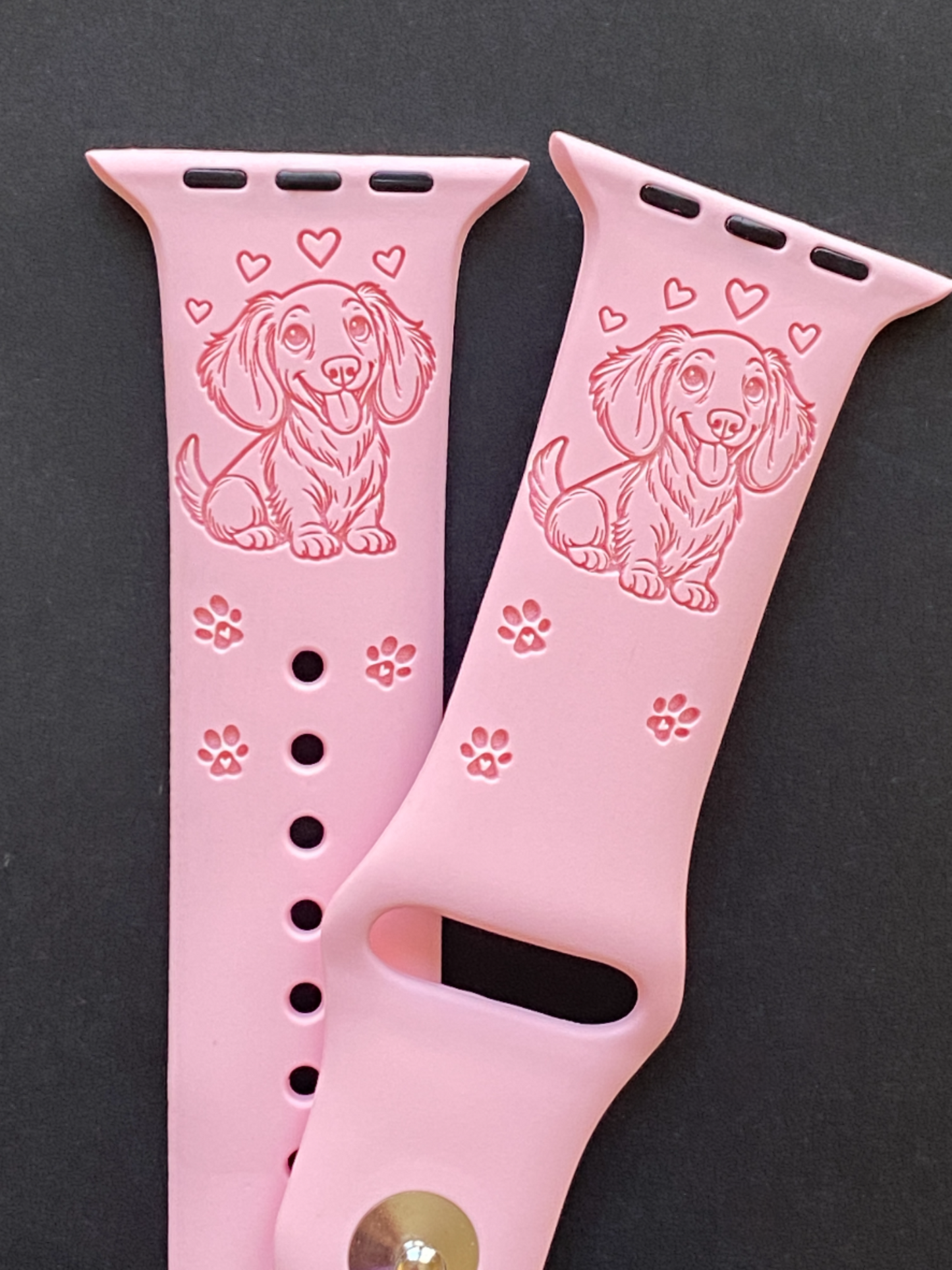 Cheerful Dachshund Watch Band For Apple Watch
