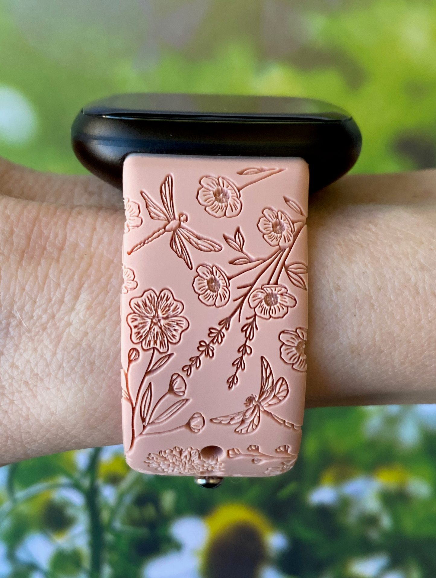 Dragonfly Blooms Fitbit Versa 3/Versa 4/Sense/Sense 2 Watch Band