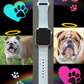 English Bulldog Rainbow Bridge Dog Watch Band For Apple Watch