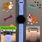 English Bulldog Samsung Galaxy Watch Band