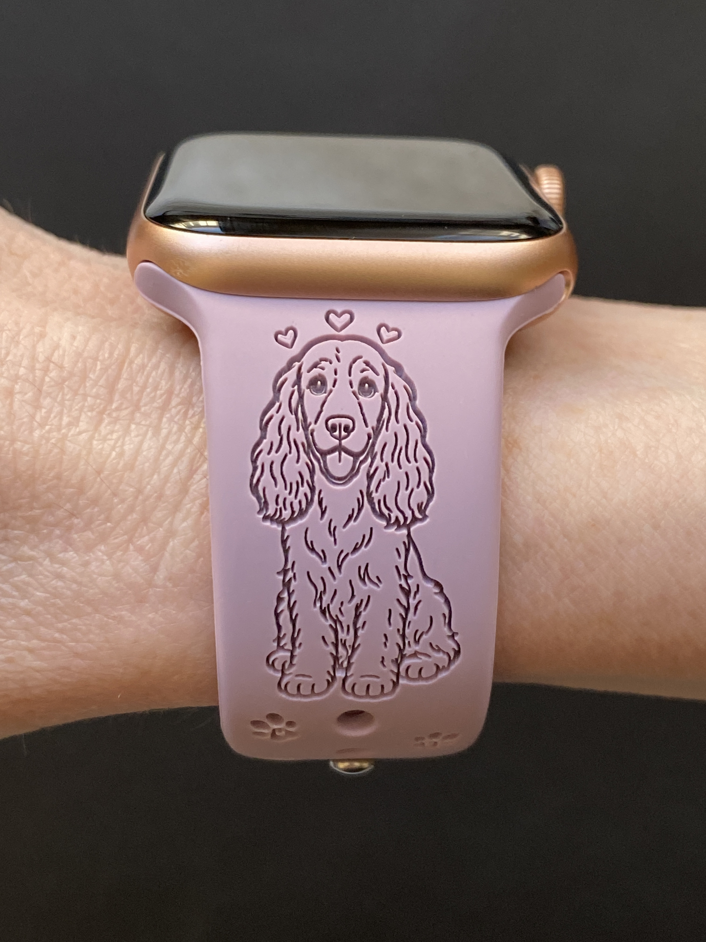 English Cocker Spaniel Dog Watch Band For Apple Watch