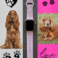 English Cocker Spaniel Dog Watch Band For Apple Watch