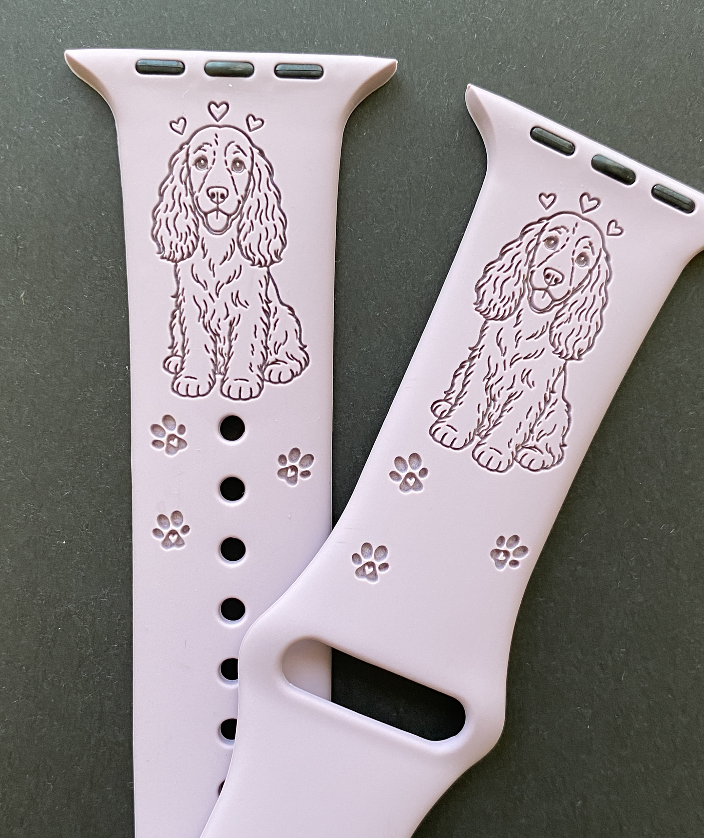 English Cocker Spaniel Dog Watch Band For Apple Watch