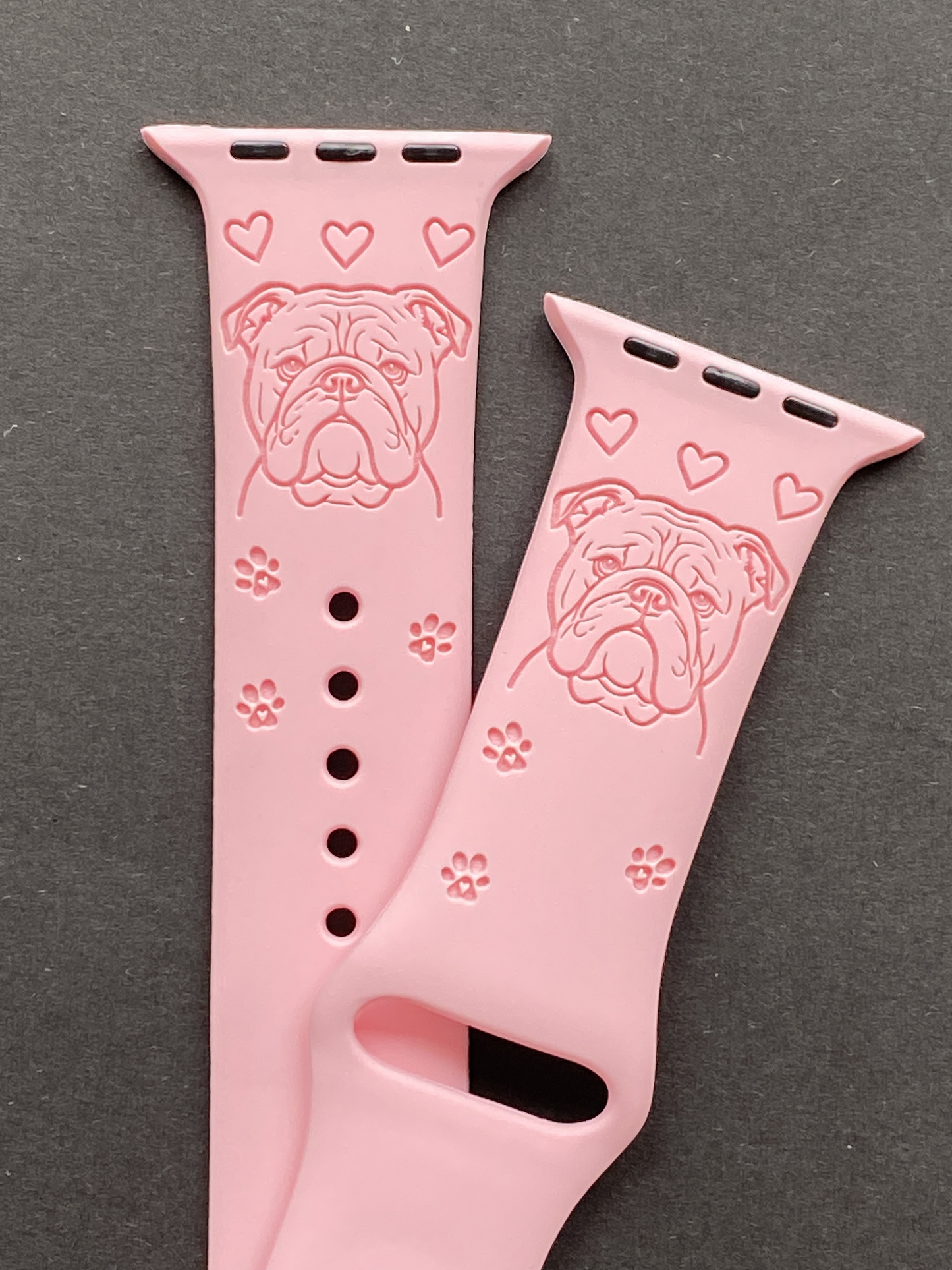 English Bulldog Dog Watch Band For Apple Watch