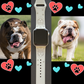 Happy English Bulldog Watch Band For Apple Watch
