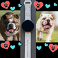 Happy English Bulldog Dog 20mm Samsung Galaxy Watch Band