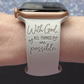 Cross and Verse Watch Band For Apple Watch
