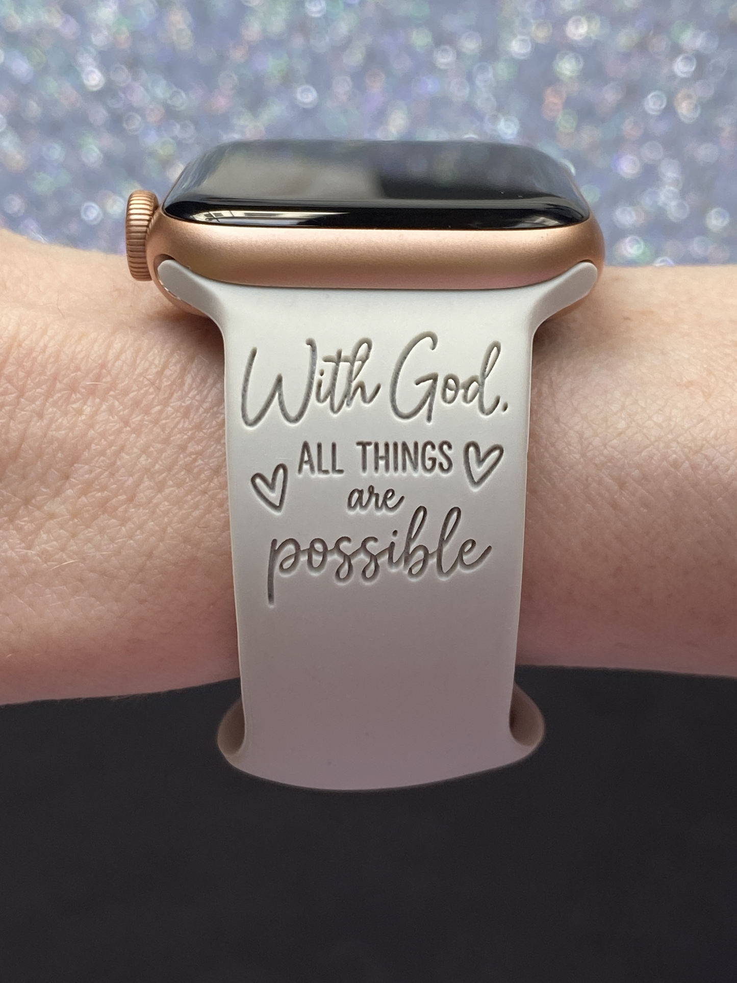 Cross and Verse Watch Band For Apple Watch