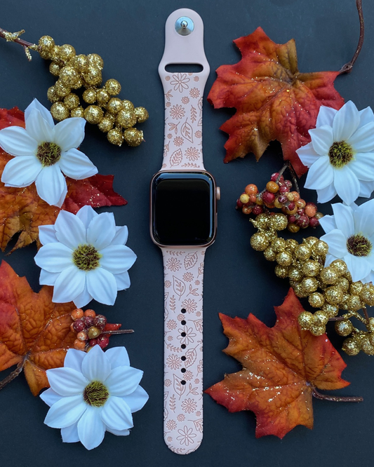 Fall Floral Apple Watch Band