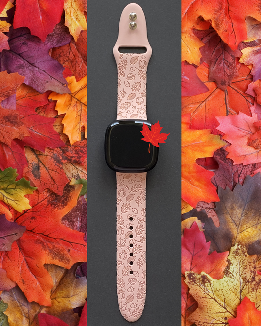 Fall Harvest Fitbit Versa 3/Versa 4/Sense/Sense 2 Watch Band