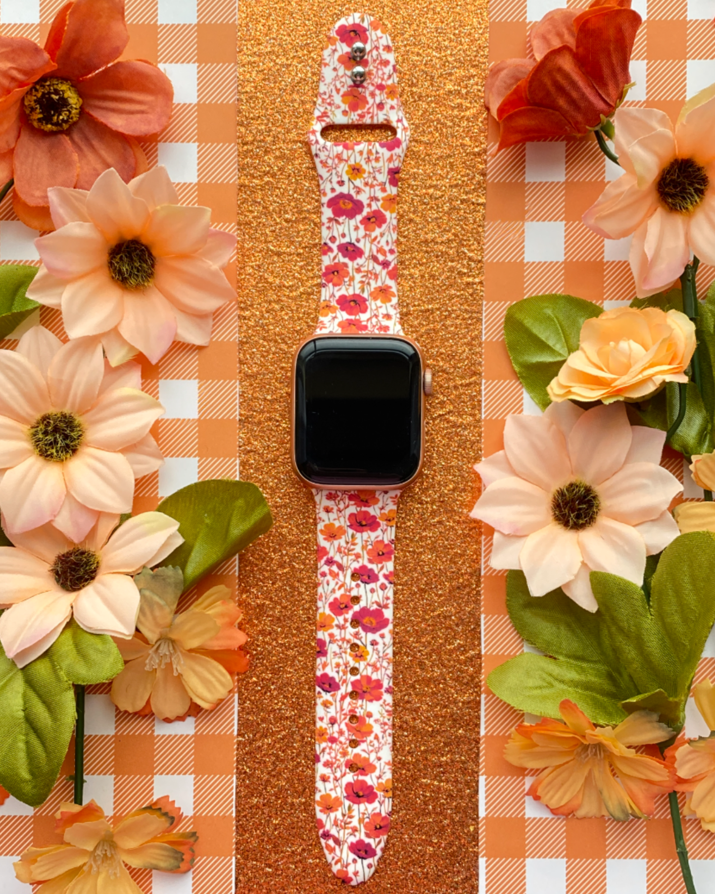 Fall Wildflowers Watch Band For Apple Watch