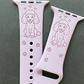 Fancy Poodle Dog Watch Band For Apple Watch