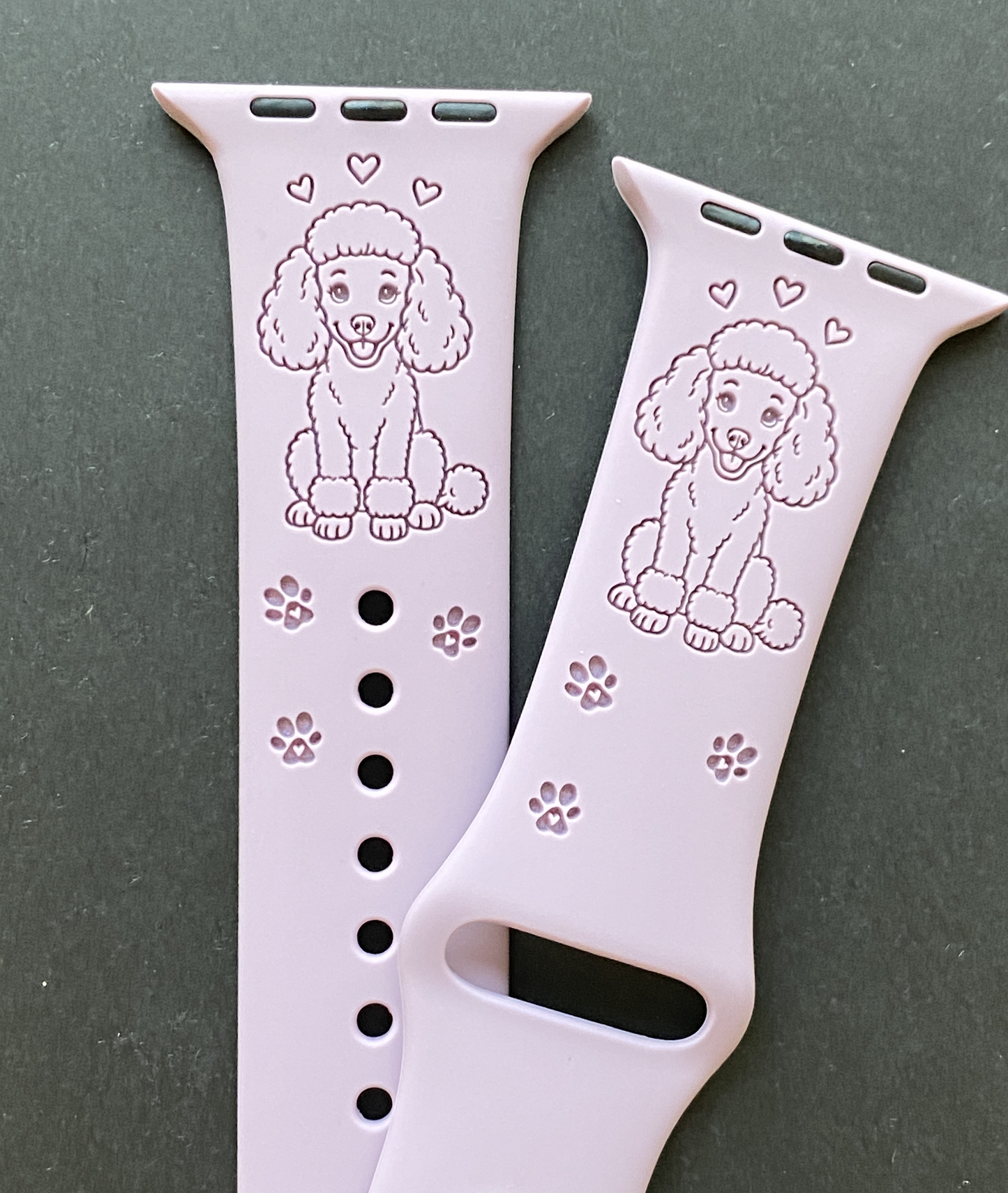 Fancy Poodle Dog Watch Band For Apple Watch