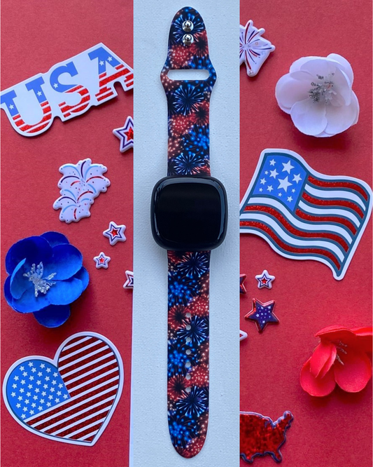 Firework Fitbit Versa 1/2 Watch Band