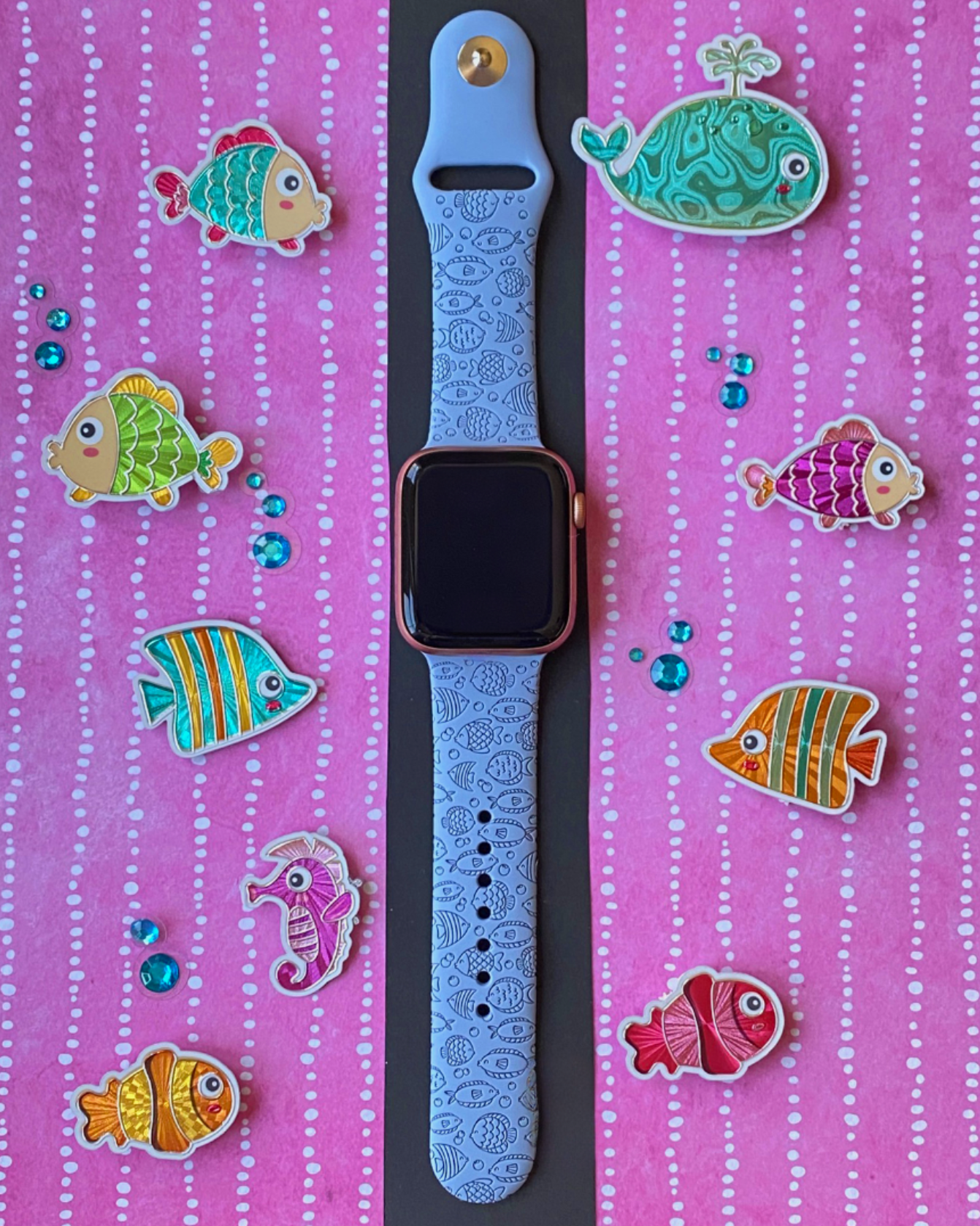 Tropical Fish Apple Watch Band