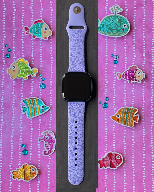 Tropical Fish Fitbit Versa 1/2 Watch Band