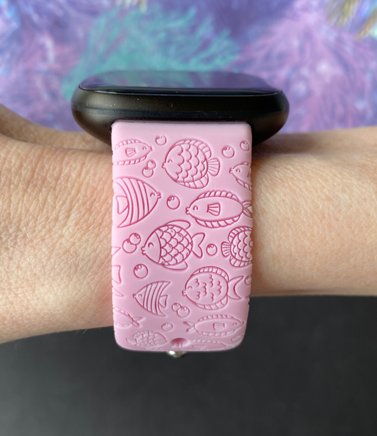 Tropical Fish Fitbit Versa 3/Versa 4/Sense/Sense 2 Watch Band