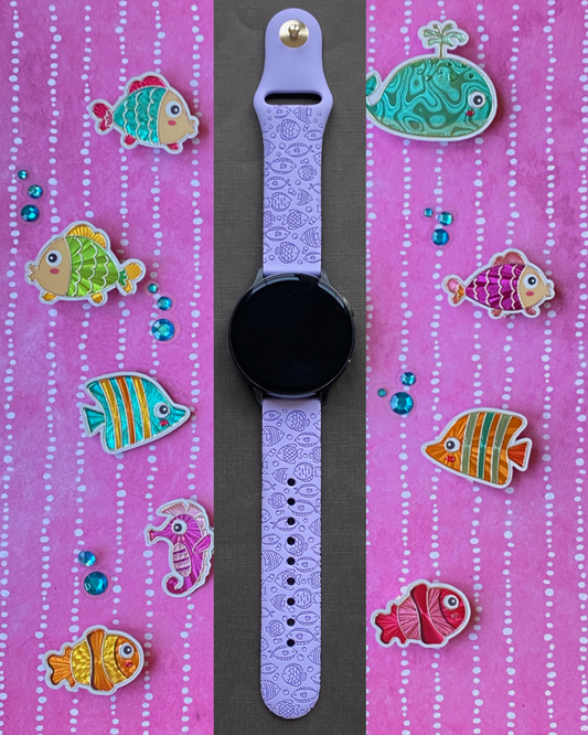 Tropical Fish 20mm Samsung Galaxy Watch Band