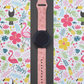 Hibiscus Flamingo 20mm Samsung Galaxy Watch Band