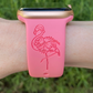 Christmas Flamingo Apple Watch Band