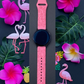 Tropical Flamingo Samsung Galaxy Watch Band