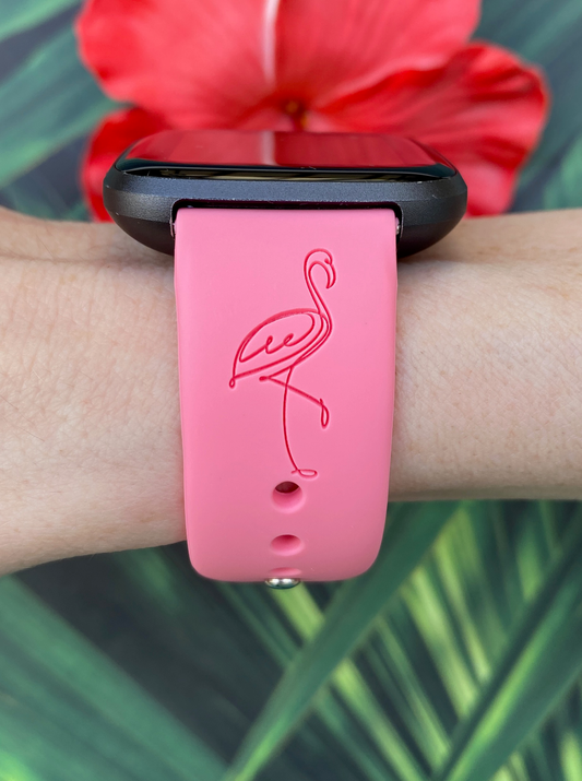 Flamingo Fitbit Versa 1/2 Watch Band